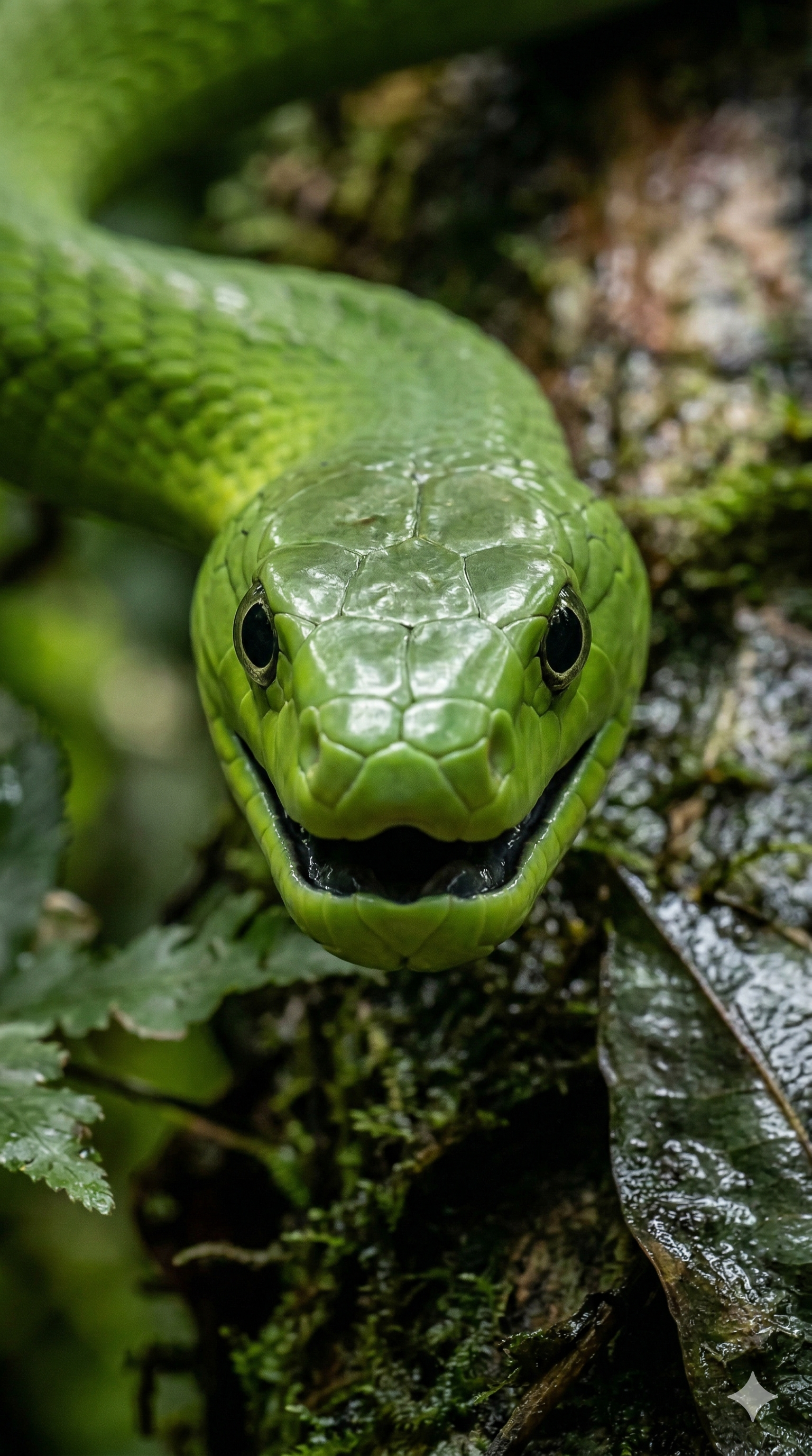 Green Mamba Input Image